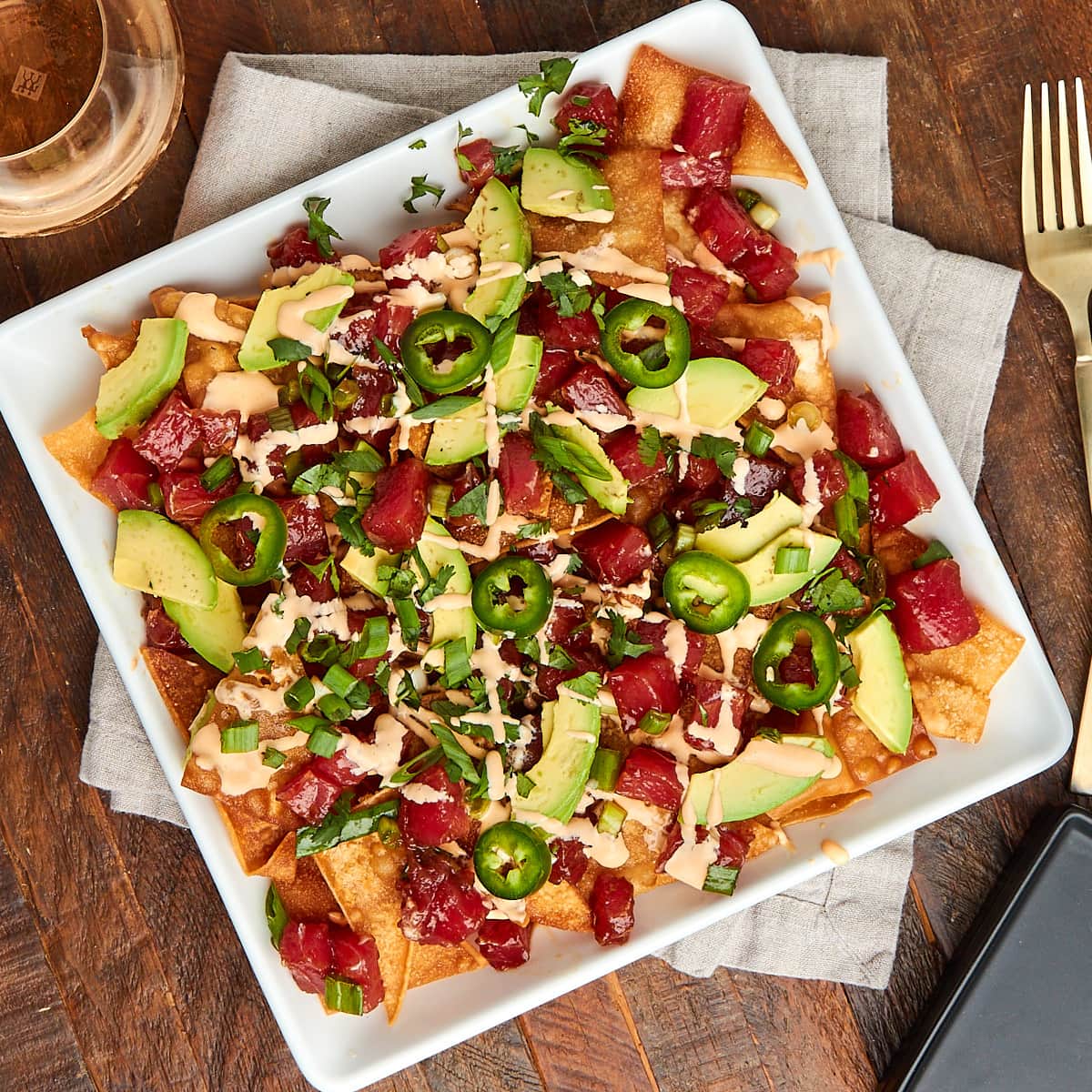 Yard House signature dishes Poke NachosNashville Hot ChickenHouse Turkey Burger
